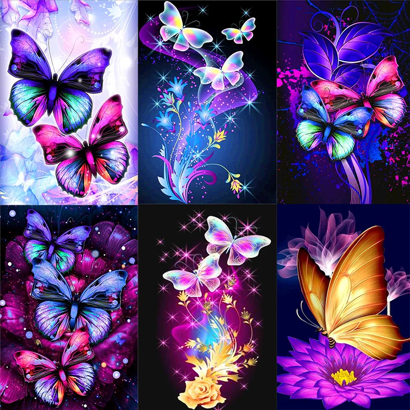 Diamond Painting 5D Diamonds DIY Butterfly Cross Stitch Full Drill Embroidery Colorful Handmade Home Room Wall Decor
Diamond Painting 5D Diamonds DIY Butterfly Cross Stitch Full Drill Embroidery Colorful Handmade Home Room Wall Decor