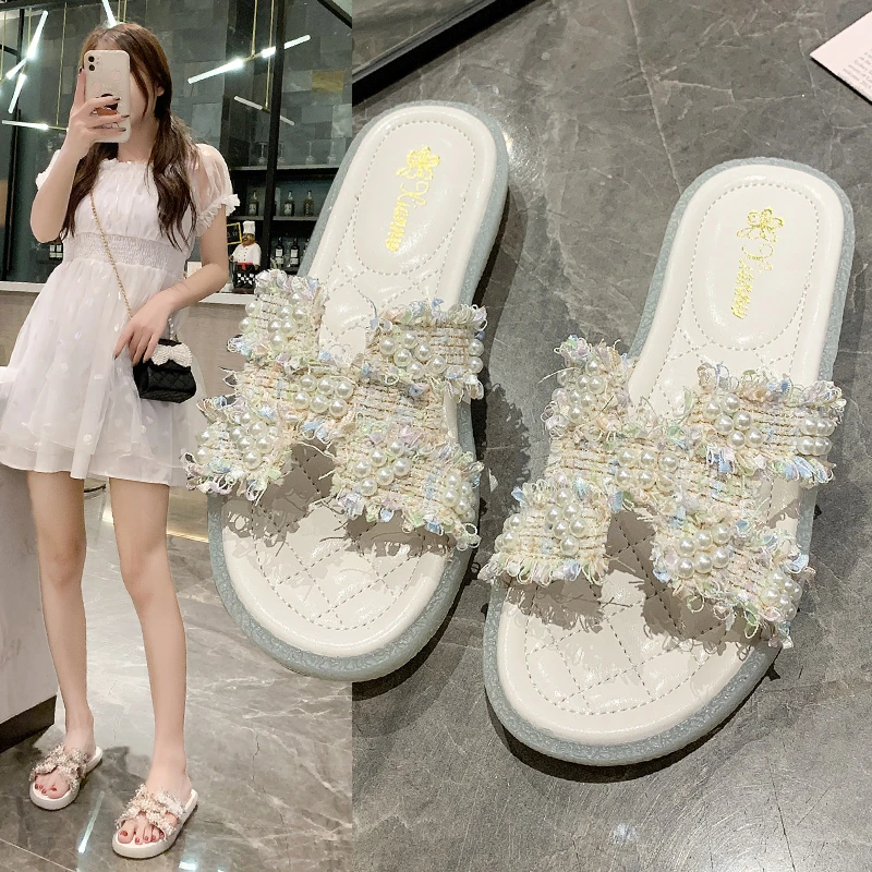 Женские шлепанцы, Новинка лета 2021, универсальные удобные сандалии разных цветов с круглым носком и открытым носком, женская обувь для отдых...
Женские шлепанцы, Новинка лета 2021, универсальные удобные сандалии разных цветов с круглым носком и открытым носком, женская обувь для отдых...