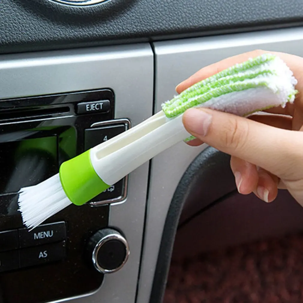 Portable Double Ended Car Air Conditioner Vent Slit Cleaner Brush Instrumentation Dusting Blinds Keyboard Cleaning Brush
Portable Double Ended Car Air Conditioner Vent Slit Cleaner Brush Instrumentation Dusting Blinds Keyboard Cleaning Brush