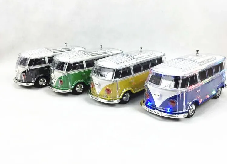 (По специальной цене) 1 шт. led с украшением в виде кристаллов VW автобус Колонка
