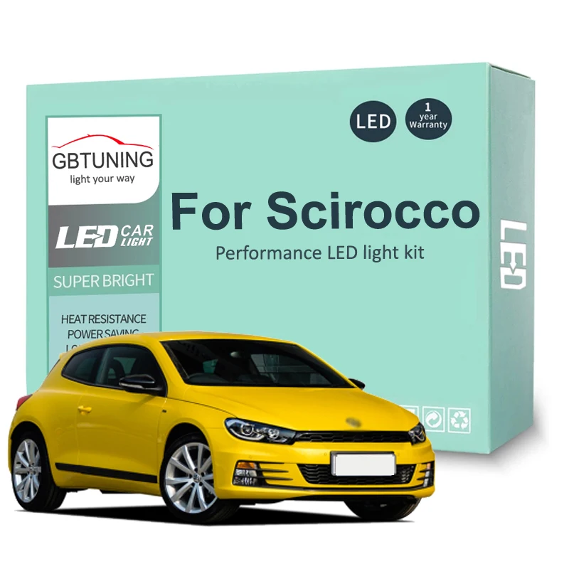 11Pcs LED Interior Light Bulb Kit For Volkswagen VW Scirocco 3 3R 2008-2016 Car Dome Map Reading Trunk Lamp Canbus Error Free
11Pcs LED Interior Light Bulb Kit For Volkswagen VW Scirocco 3 3R 2008-2016 Car Dome Map Reading Trunk Lamp Canbus Error Free