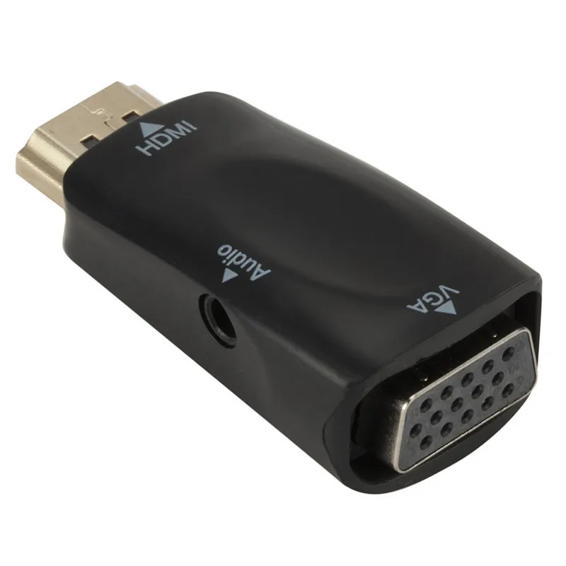 Male To Female HDMI To VGA Adapter HD 1080P Audio Cable Converter for PC Laptop TV Box Computer Display Projector HD HDMI TO VGA
Male To Female HDMI To VGA Adapter HD 1080P Audio Cable Converter for PC Laptop TV Box Computer Display Projector HD HDMI TO VGA