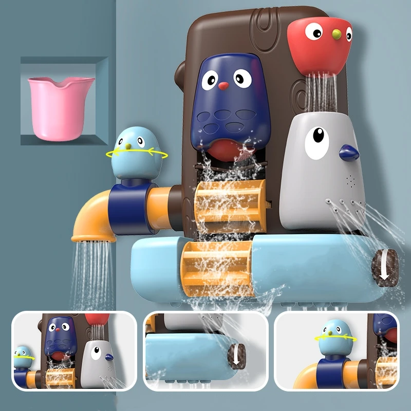 Kids Bath Toys Pipeline Water Spray Shower Game Elephant Bath Baby Toy for Children Swimming Bathroom Bathing Shower Kids Toy
Kids Bath Toys Pipeline Water Spray Shower Game Elephant Bath Baby Toy for Children Swimming Bathroom Bathing Shower Kids Toy