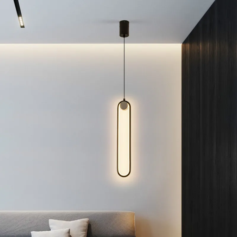 Nordic Minimalist Led Pendant light Bedroom Bedside Lamp Postmodern Simple Ring Loft Led Living Room Annular Hanging Lights
Nordic Minimalist Led Pendant light Bedroom Bedside Lamp Postmodern Simple Ring Loft Led Living Room Annular Hanging Lights