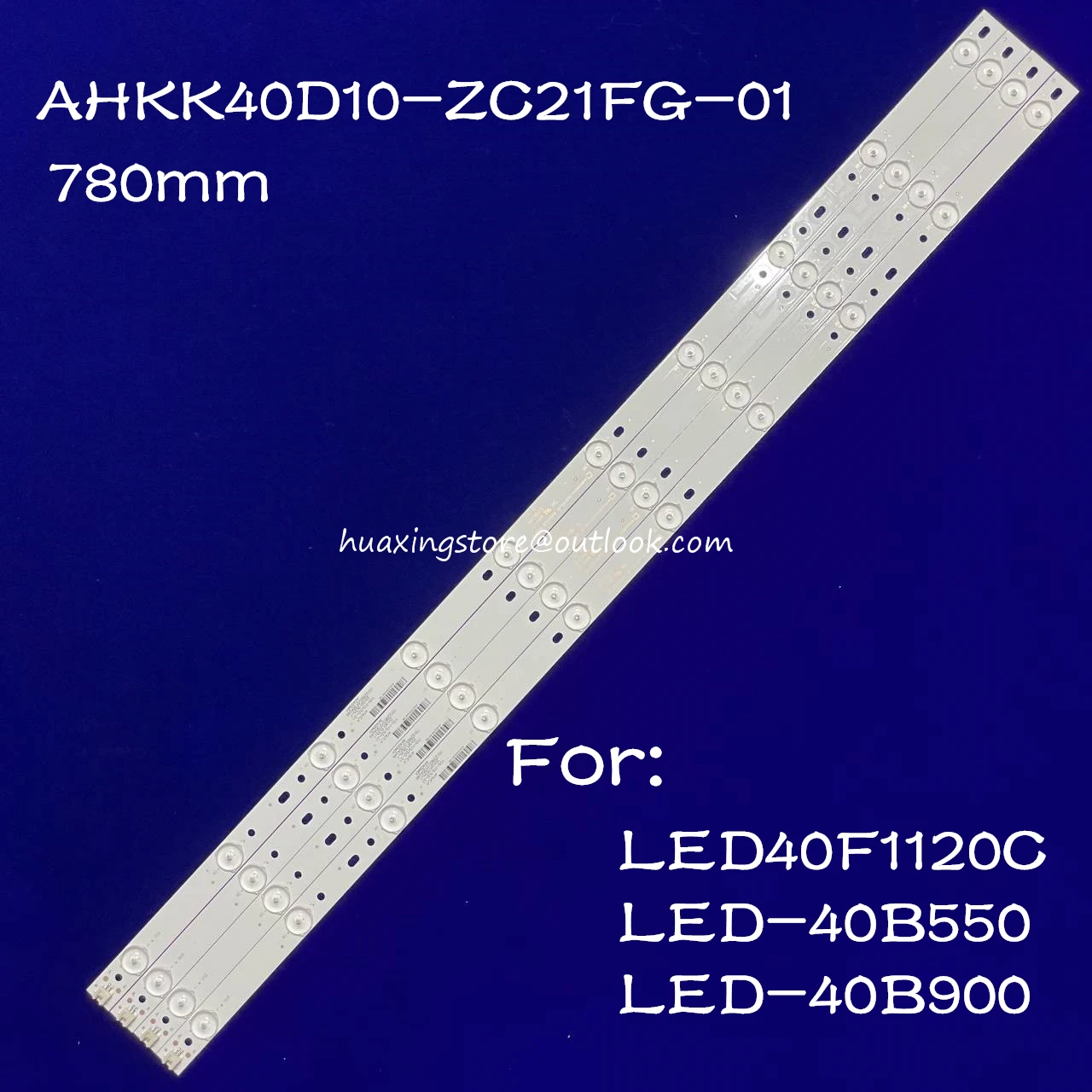 Фото Светодиодная лента для подсветки 10 ламп 40D + Z8 YCA K3 G3.4.7 AHKK40D10-ZC21FG-01 303AK400031