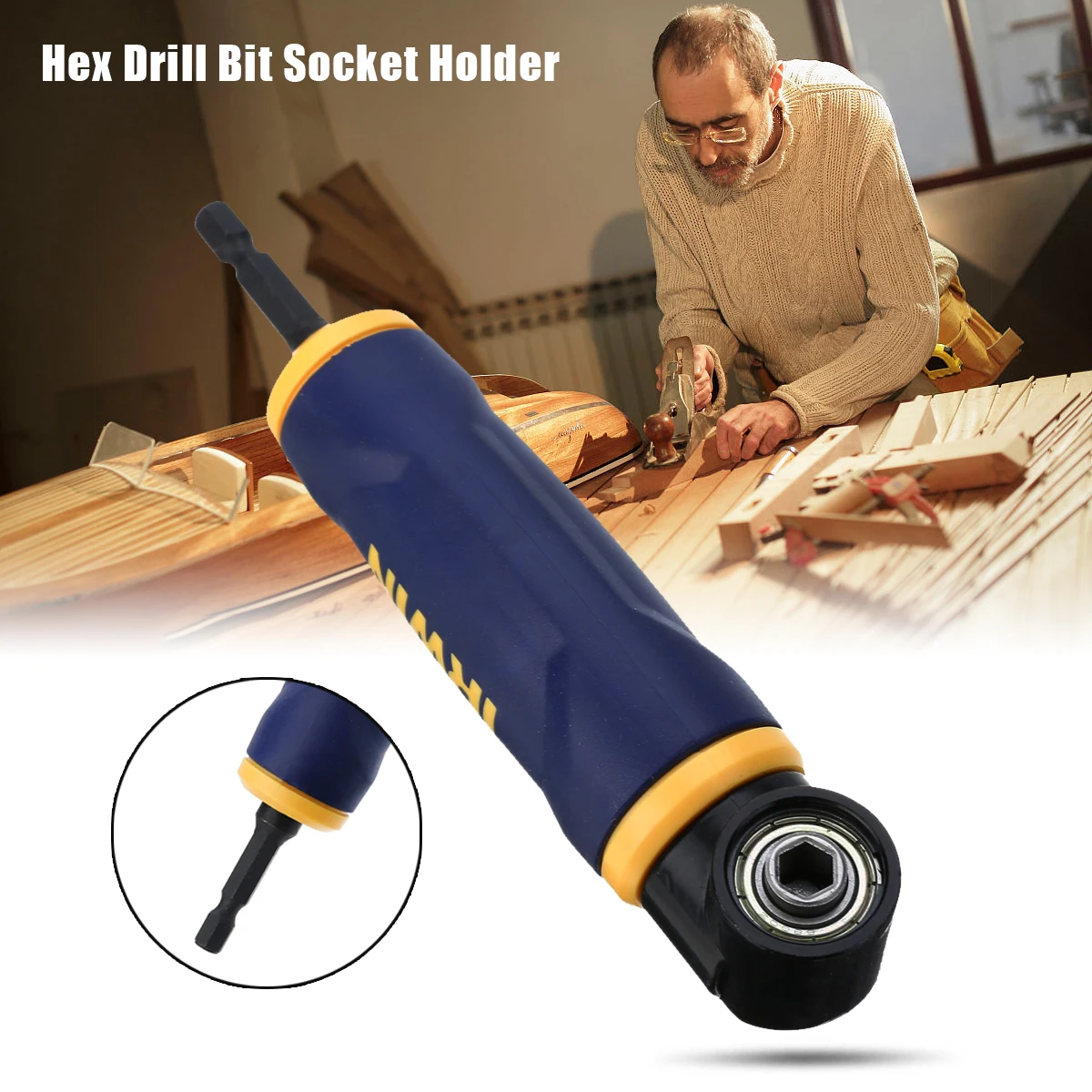 90 Degree Right Angle Extension Driver Drilling Shank Screwdriver 1/4" Hex Drill Bit Socket Holder For Woodworking Tool
90 Degree Right Angle Extension Driver Drilling Shank Screwdriver 1/4" Hex Drill Bit Socket Holder For Woodworking Tool