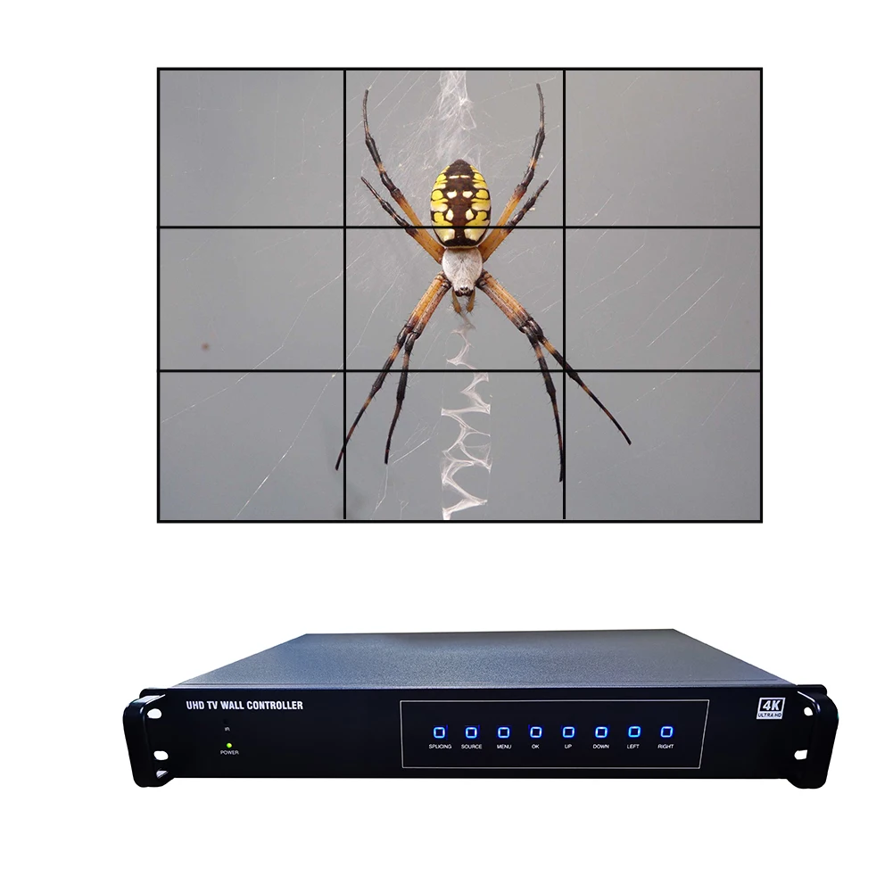 Support PIP,2PTR,2PLR etc mode 2 years warranty video wall controller 3x3 4k
Support PIP,2PTR,2PLR etc mode 2 years warranty video wall controller 3x3 4k