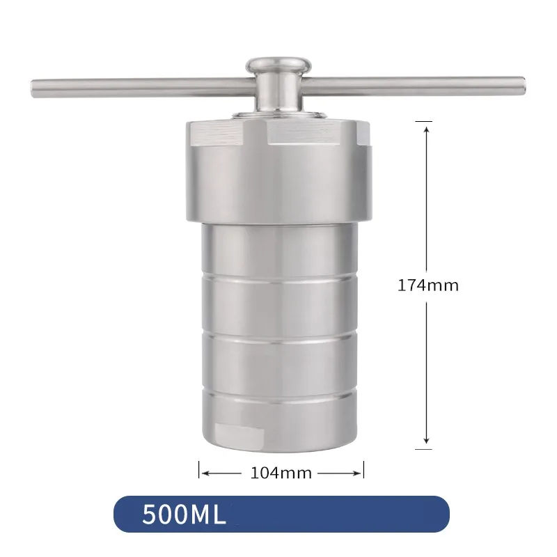 500ml Hydrothermal Autoclave Reactor Vessel kettle with PPL Chamber Hydrothermal Synthesis High quality NE
500ml Hydrothermal Autoclave Reactor Vessel kettle with PPL Chamber Hydrothermal Synthesis High quality NE