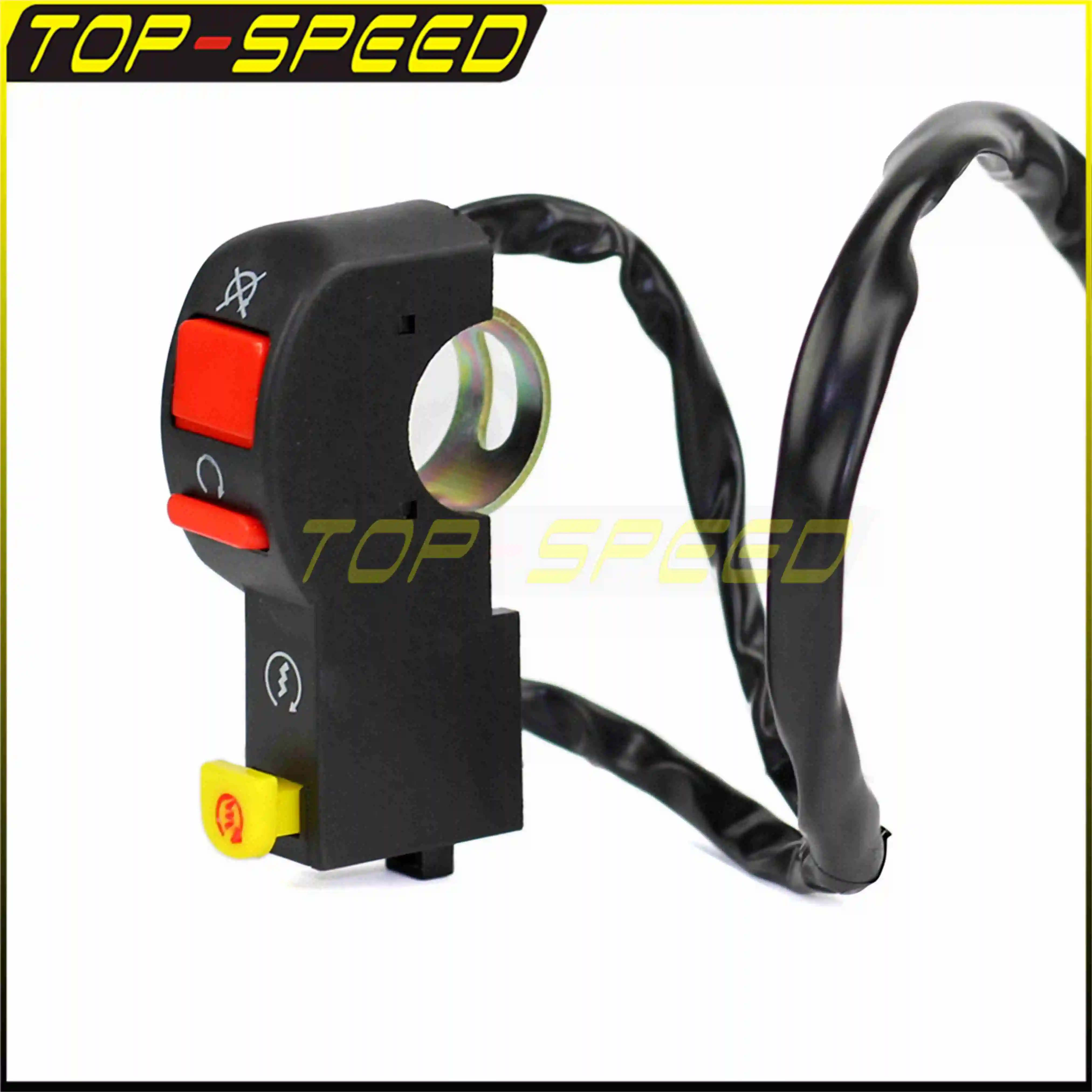 Motorcycle 7/8" Handlebar Start Switch Kill Switch 4 Wire Connection Electric For Honda XR/CRF 50/70 Similar Pit Bikes
Motorcycle 7/8" Handlebar Start Switch Kill Switch 4 Wire Connection Electric For Honda XR/CRF 50/70 Similar Pit Bikes