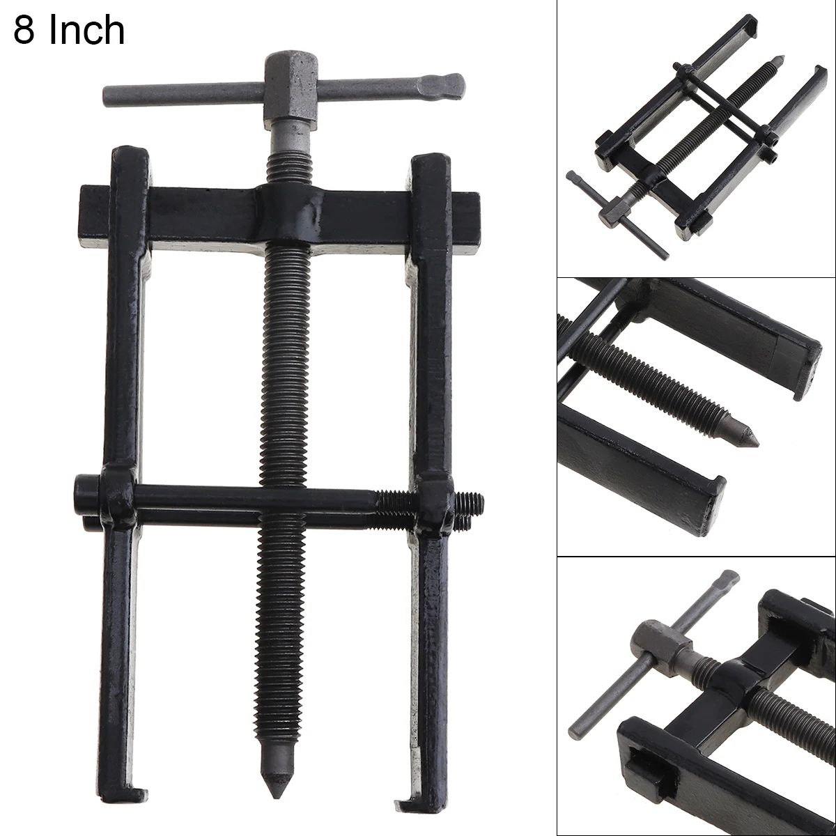 8 Inch High carbon Steel Two Claw Puller Separate Lifting Device Strengthen Bearing Rama with Screw Rod for Auto Mechanic Tools
8 Inch High carbon Steel Two Claw Puller Separate Lifting Device Strengthen Bearing Rama with Screw Rod for Auto Mechanic Tools
