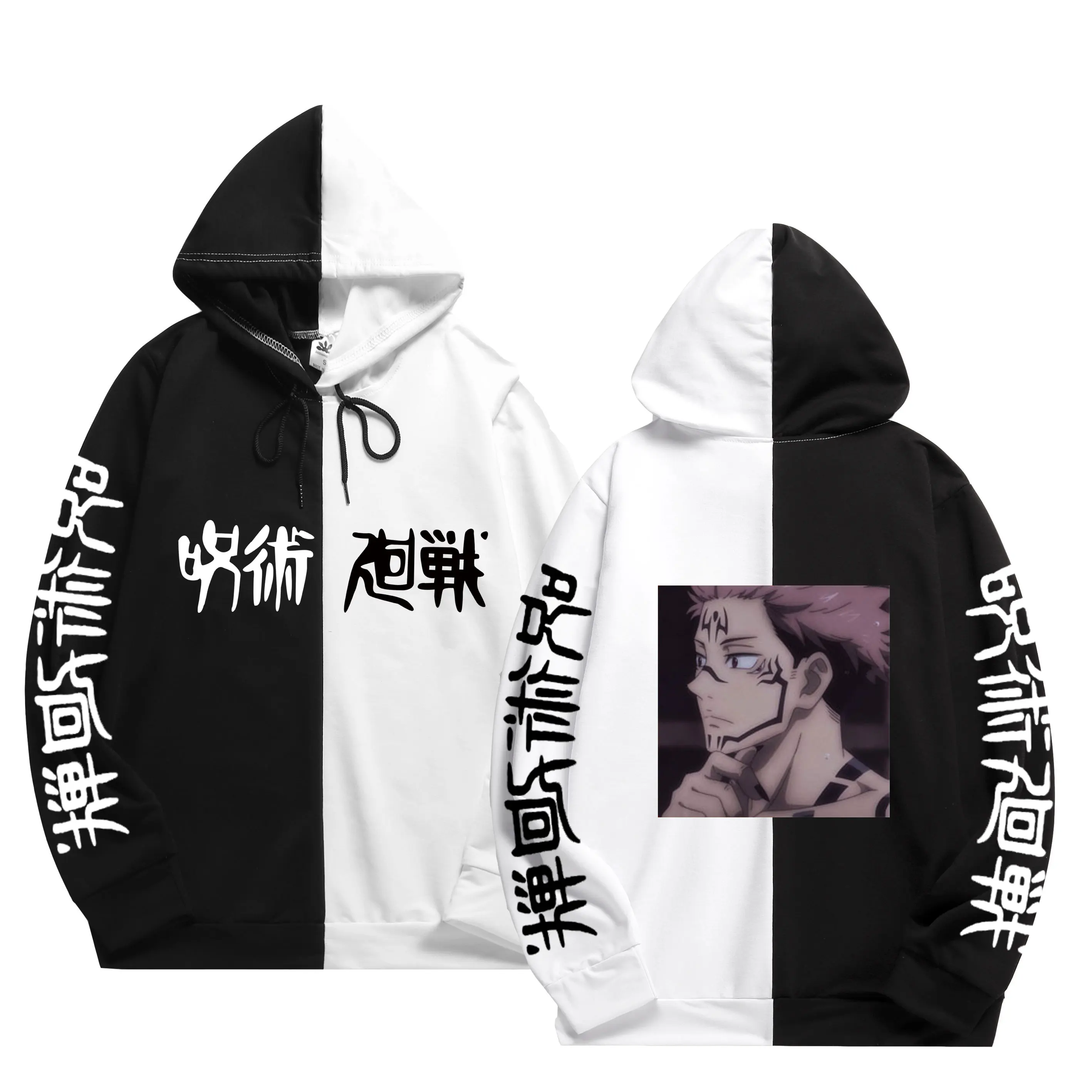 Летняя уличная одежда Аниме ююютсу Kaisen Yuji Itadori Harajuku толстовки свитшоты с капюшоном лоскутный тонкий пуловер тонкая одежда
Летняя уличная одежда Аниме ююютсу Kaisen Yuji Itadori Harajuku толстовки свитшоты с капюшоном лоскутный тонкий пуловер тонкая одежда