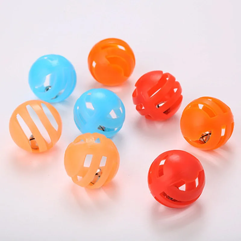 1pc/3pcsToys для мяч котов с колокольчиком играть жевать погремушка царапина Пластик