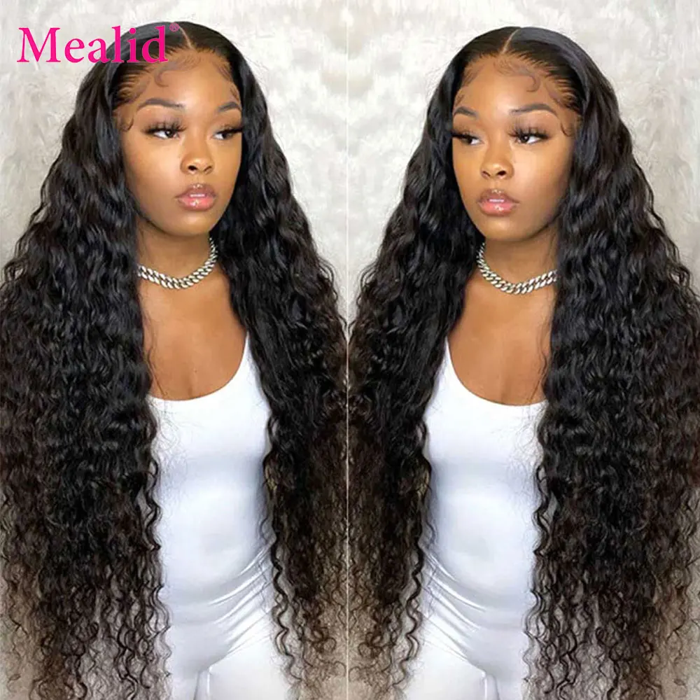 Human Hair Wig 13x4 Lace Front Human Hair Wigs For Women Pre Plucked Indian 30 inch Deep Wave Wig Lace Frontal Wigs
Human Hair Wig 13x4 Lace Front Human Hair Wigs For Women Pre Plucked Indian 30 inch Deep Wave Wig Lace Frontal Wigs