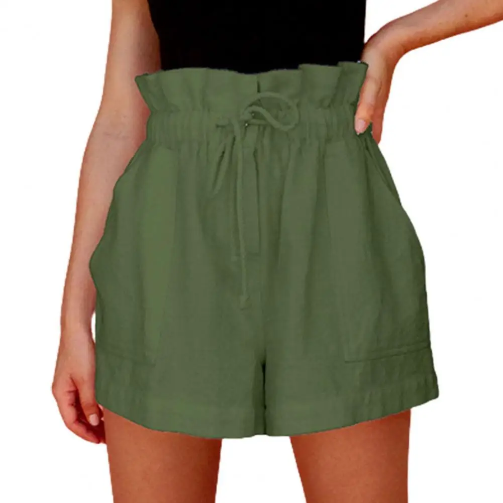 New Stylish Women Shorts Solid Color Wide Leg Summer Loose Leisure Drawstring Pockets Short Pants for Dating Streetwear
New Stylish Women Shorts Solid Color Wide Leg Summer Loose Leisure Drawstring Pockets Short Pants for Dating Streetwear