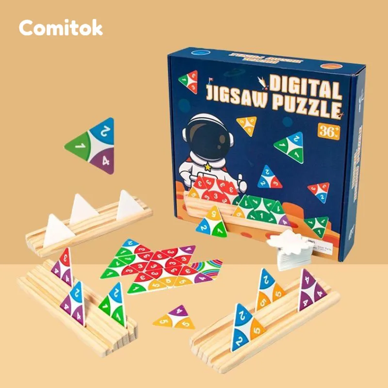 Comitok Настольная игра для детей, деревянная цифровая головоломка, креативные детские развивающие игрушки с логическим мышлением, YZX003 PR49
Comitok Настольная игра для детей, деревянная цифровая головоломка, креативные детские развивающие игрушки с логическим мышлением, YZX003 PR49