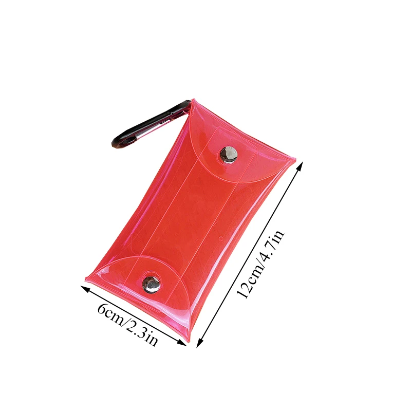 New Transparent PVC Key Wallet Case Chain Ring Pouch Card Holder Keychain Women Coin Bag Mini Lipstick Storage Bag Coin Purse
New Transparent PVC Key Wallet Case Chain Ring Pouch Card Holder Keychain Women Coin Bag Mini Lipstick Storage Bag Coin Purse
