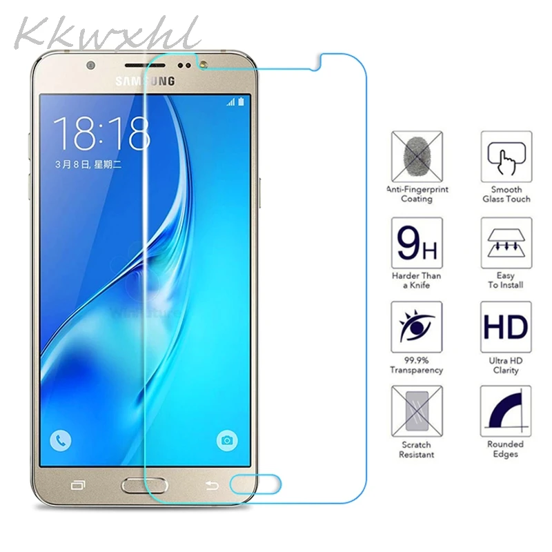 Закаленное стекло 9H для смартфона Samsung Galaxy A7 2015 A700 A700F защитная пленка экрана |