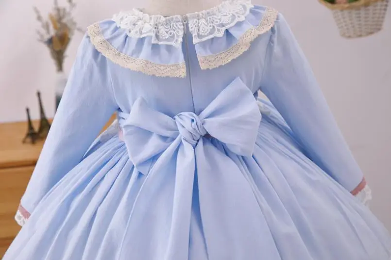 Fashion Lolita Spanish Princess Dress Lace Bow Sweet Cute Ball Gown Kids Clothing Birthday Party Easter Dress For Girls L682
Fashion Lolita Spanish Princess Dress Lace Bow Sweet Cute Ball Gown Kids Clothing Birthday Party Easter Dress For Girls L682