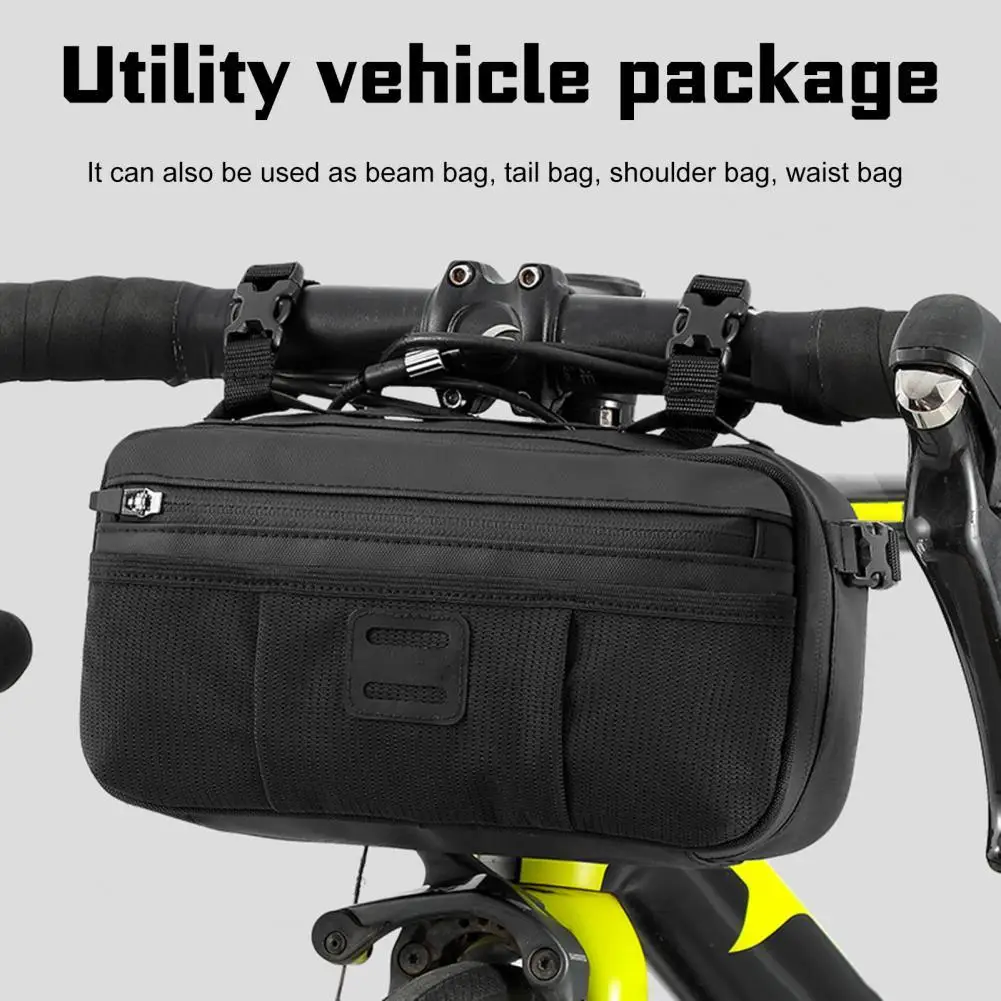 Shock-absorbing Practical Multifunctional Handlebar Bag Adjustable Bicycle Handlebar Bag Large Capacity for Bicycle
Shock-absorbing Practical Multifunctional Handlebar Bag Adjustable Bicycle Handlebar Bag Large Capacity for Bicycle