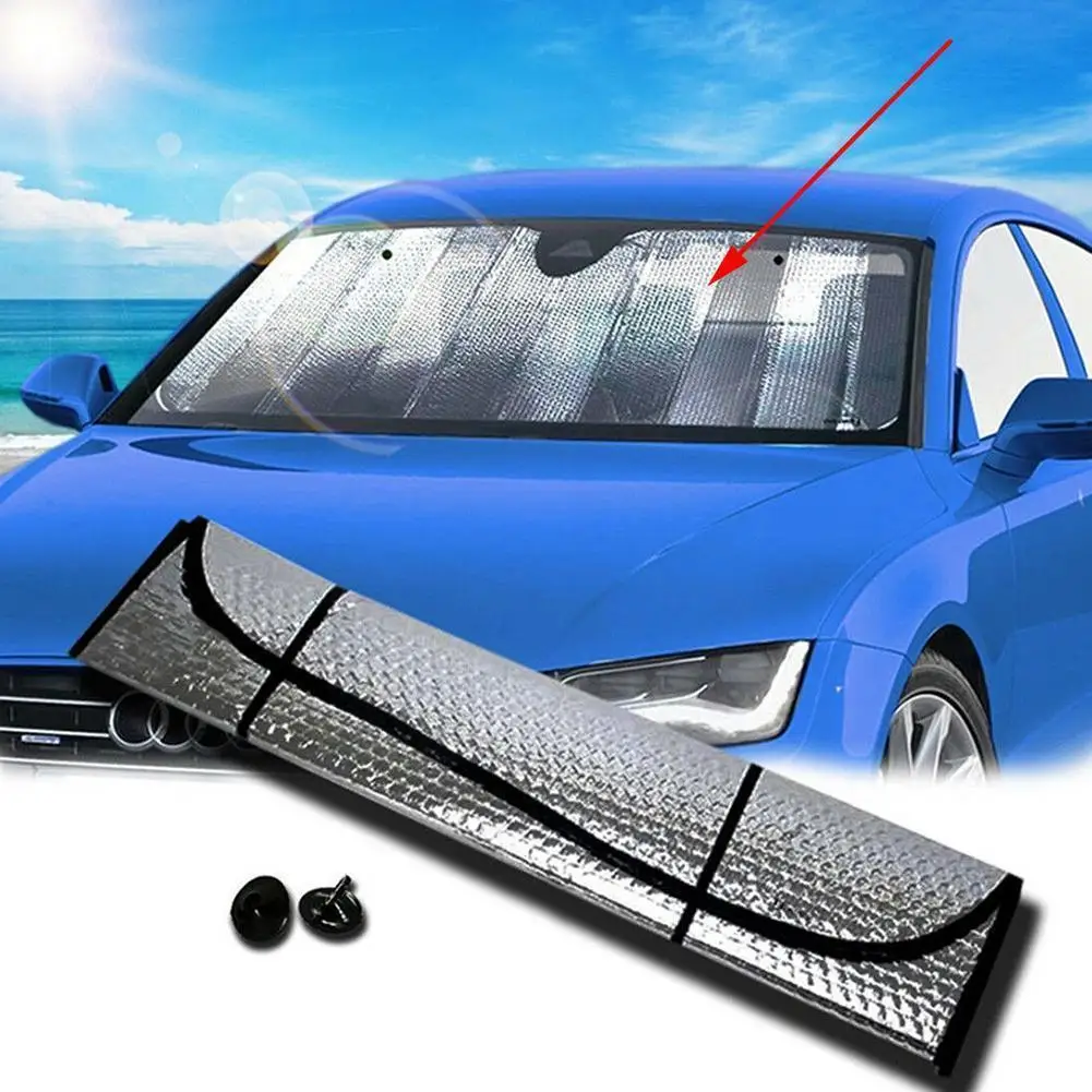 Car Sunshades UV Protection Curtain Car Sun Shade Film Visor Windshield Windshield Shade Sunshade Front 60*130cm Sun Cover M9C3
Car Sunshades UV Protection Curtain Car Sun Shade Film Visor Windshield Windshield Shade Sunshade Front 60*130cm Sun Cover M9C3