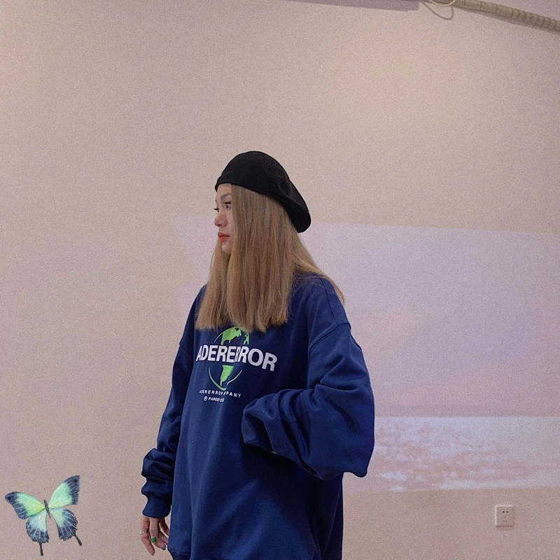 Autumn Winter Adererror Knitted Earth Logo Sweatshirt Men Women Round-neck Trendy High Quality Ader Error Sweatshirts Pullover
Autumn Winter Adererror Knitted Earth Logo Sweatshirt Men Women Round-neck Trendy High Quality Ader Error Sweatshirts Pullover