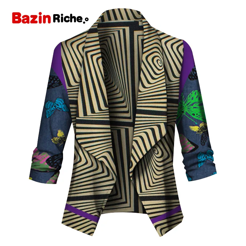 Custom African Wax Print Blazer for Women Bazin Riche Dashiki Long Sleeve Coat Women Patchwork Clothes WY6072
Custom African Wax Print Blazer for Women Bazin Riche Dashiki Long Sleeve Coat Women Patchwork Clothes WY6072