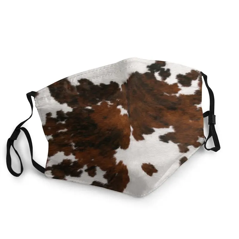 Faux Fur Modern Cowhide Texture Face Mask Men Women Animal Hide Pattern Skin Leather Protection Cover Respirator Mouth Muffle 
Faux Fur Modern Cowhide Texture Face Mask Men Women Animal Hide Pattern Skin Leather Protection Cover Respirator Mouth Muffle