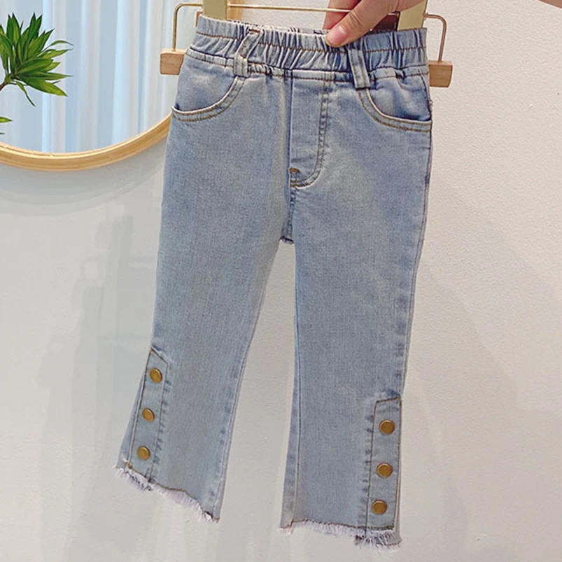 Metal Buttons Design Girls Denim Pants Kids Jeans Trousers Cozy Cotton Tights for Girls Toddler Girls Legging Children Clothes
Metal Buttons Design Girls Denim Pants Kids Jeans Trousers Cozy Cotton Tights for Girls Toddler Girls Legging Children Clothes