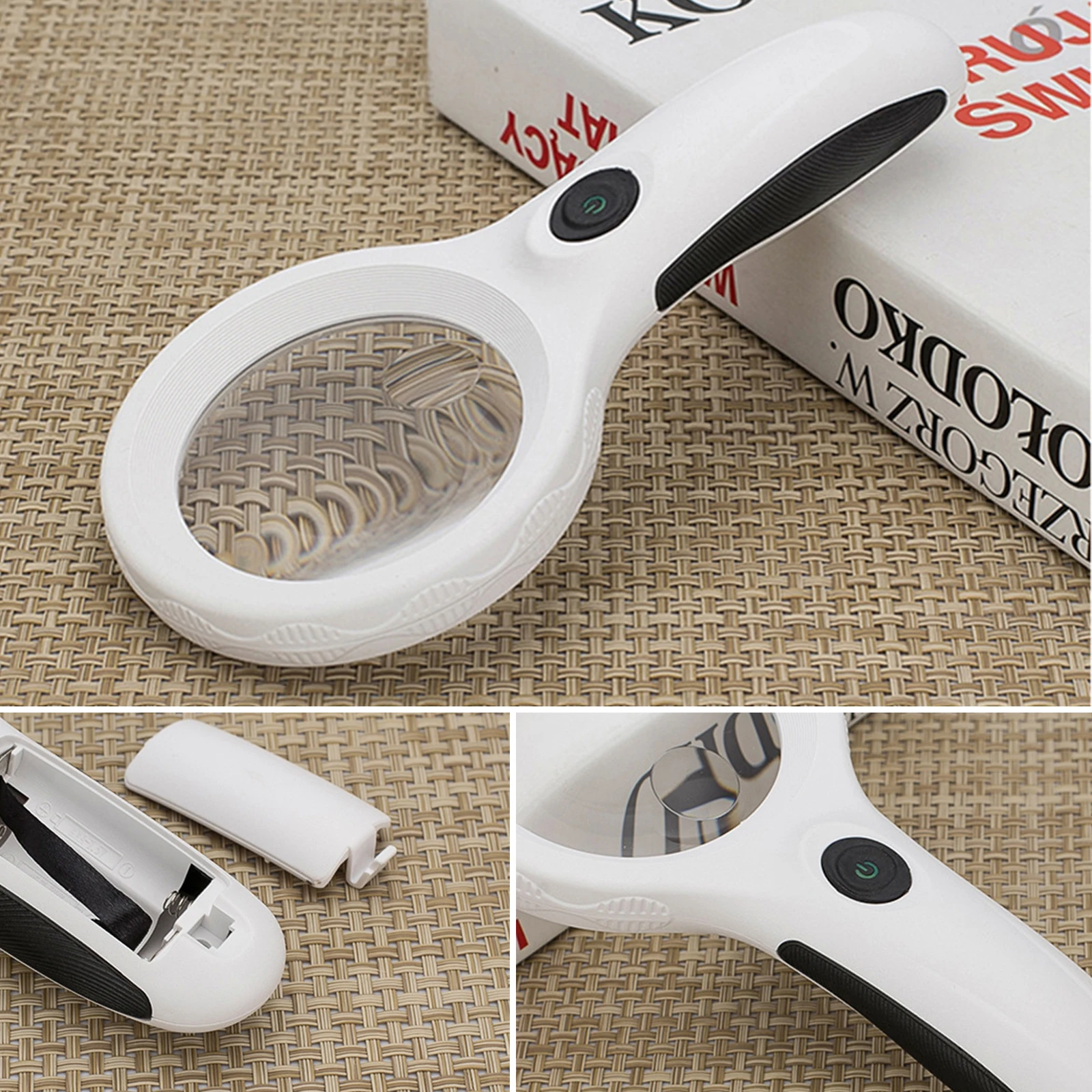 Handheld Magnifying Glass with LED Light 3X 10X Portable Magnifier for Craft Electronic Repairhandheld
Handheld Magnifying Glass with LED Light 3X 10X Portable Magnifier for Craft Electronic Repairhandheld