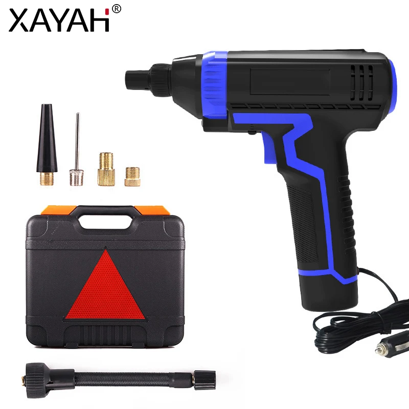 12V LED Smart Rechargeable Air Pump Tire Inflator Cordless Portable Compressor Digital Car Tyre Pump for Car Bicycle Tires Balls
12V LED Smart Rechargeable Air Pump Tire Inflator Cordless Portable Compressor Digital Car Tyre Pump for Car Bicycle Tires Balls