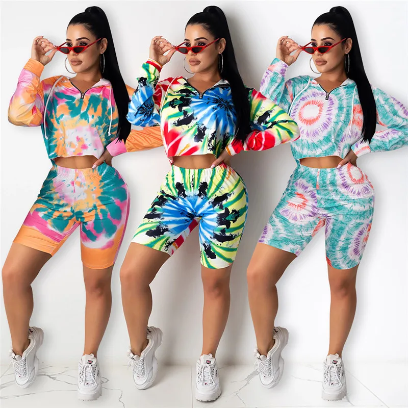 Autumn Women Hooded Tracksuit 2 Piece Set Female Rainbow Print Casual Outfits Joggers Sportsuit Loose Sweatpants Matching Sets
Autumn Women Hooded Tracksuit 2 Piece Set Female Rainbow Print Casual Outfits Joggers Sportsuit Loose Sweatpants Matching Sets