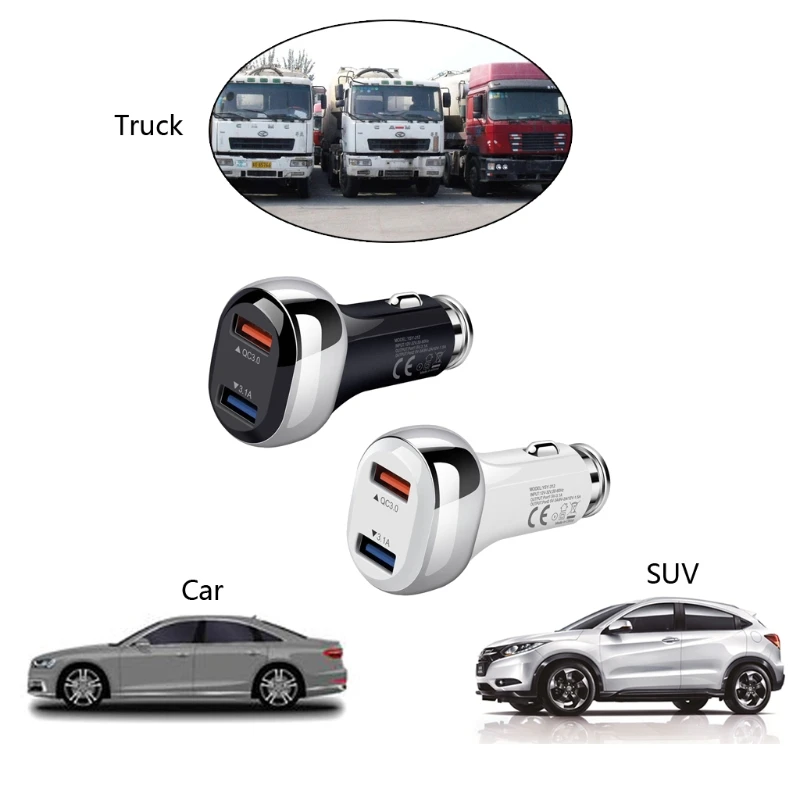 3.1A 38W USB Phone Charger PD QC3.0 Quick Charge Fast Charging Mobile Phone Adapter Car Charger
3.1A 38W USB Phone Charger PD QC3.0 Quick Charge Fast Charging Mobile Phone Adapter Car Charger