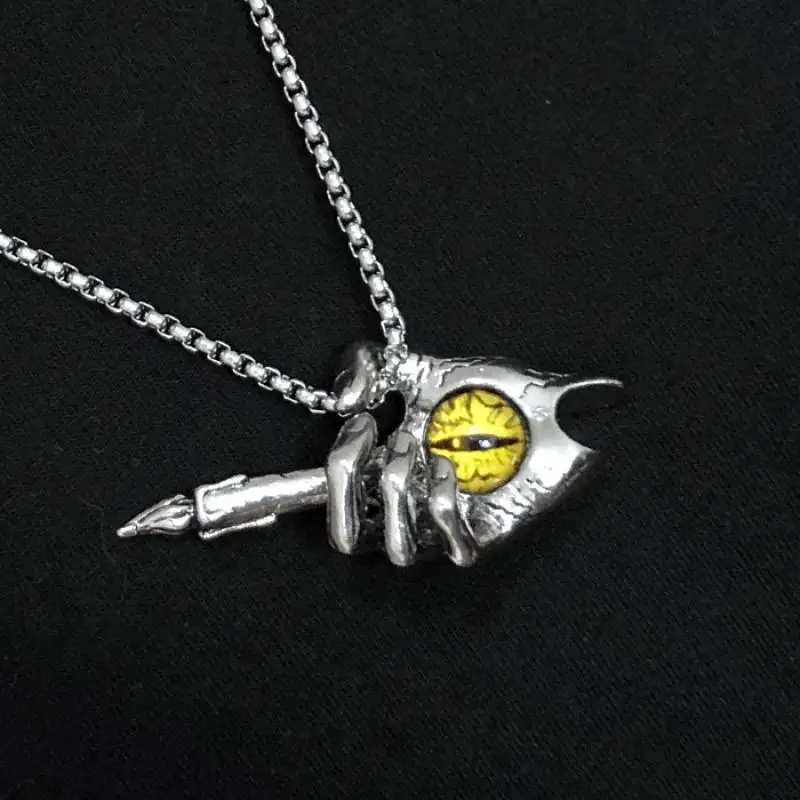 Punk Trend Demon Eye Palm Ghost Claw Pendant Men Domineering Hip Hop Street Trend Necklace Jewelry Gift
Punk Trend Demon Eye Palm Ghost Claw Pendant Men Domineering Hip Hop Street Trend Necklace Jewelry Gift