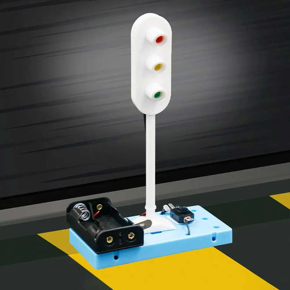 DIY Science Experiment Traffic Lights Technological Invention Creative Electric Toy Handmade Assemble Toy Set
DIY Science Experiment Traffic Lights Technological Invention Creative Electric Toy Handmade Assemble Toy Set