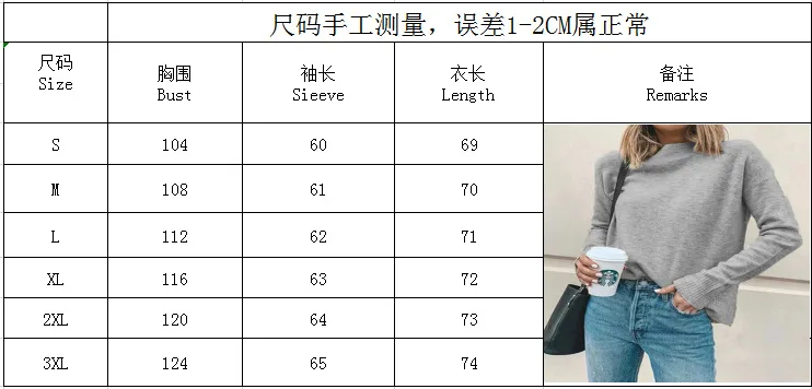 Knitting Sweater and Jumper Turtleneck Tops High collar solid color Casual Sweaters Womens Long Sleeve All-match Elastic Sweater
Knitting Sweater and Jumper Turtleneck Tops High collar solid color Casual Sweaters Womens Long Sleeve All-match Elastic Sweater