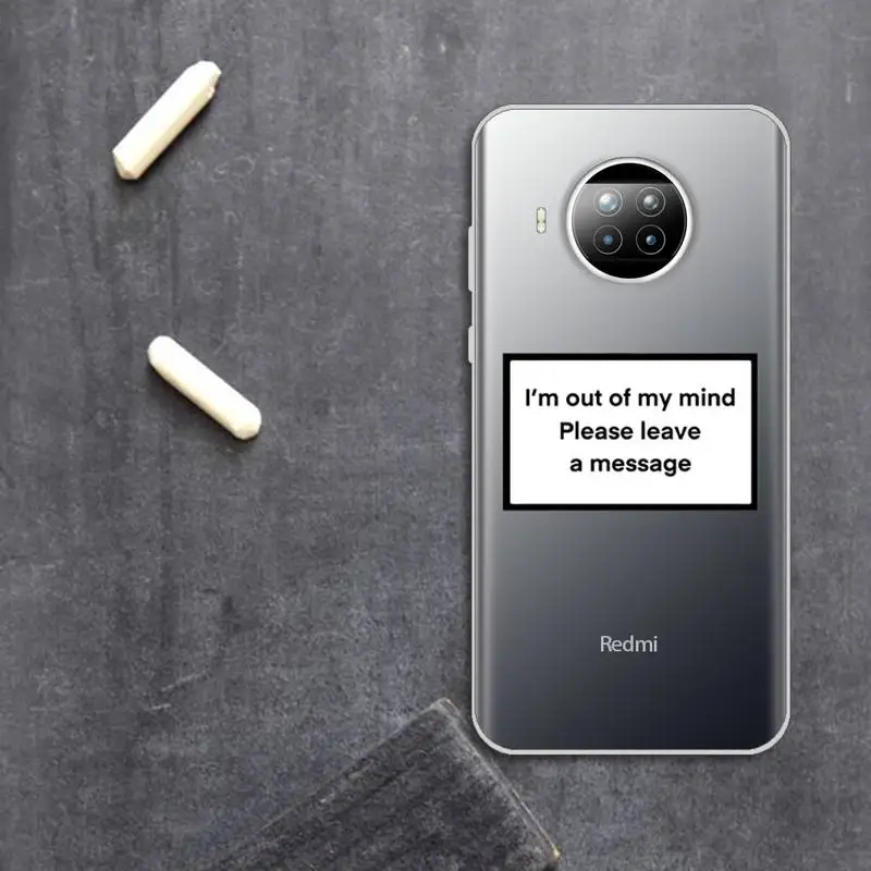 Design Funny Quotes Text Phone Case Transparent for Xiaomi Redmi note 10 t 8 9 pro lite 11
Design Funny Quotes Text Phone Case Transparent for Xiaomi Redmi note 10 t 8 9 pro lite 11