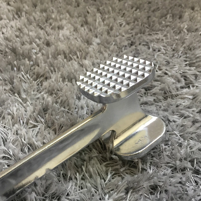 Kitchen Gadgets Multifunction Meat Hammer Two Sides Loose Tenderizers Portable Steak Pork Tools Aluminum Alloy
Kitchen Gadgets Multifunction Meat Hammer Two Sides Loose Tenderizers Portable Steak Pork Tools Aluminum Alloy