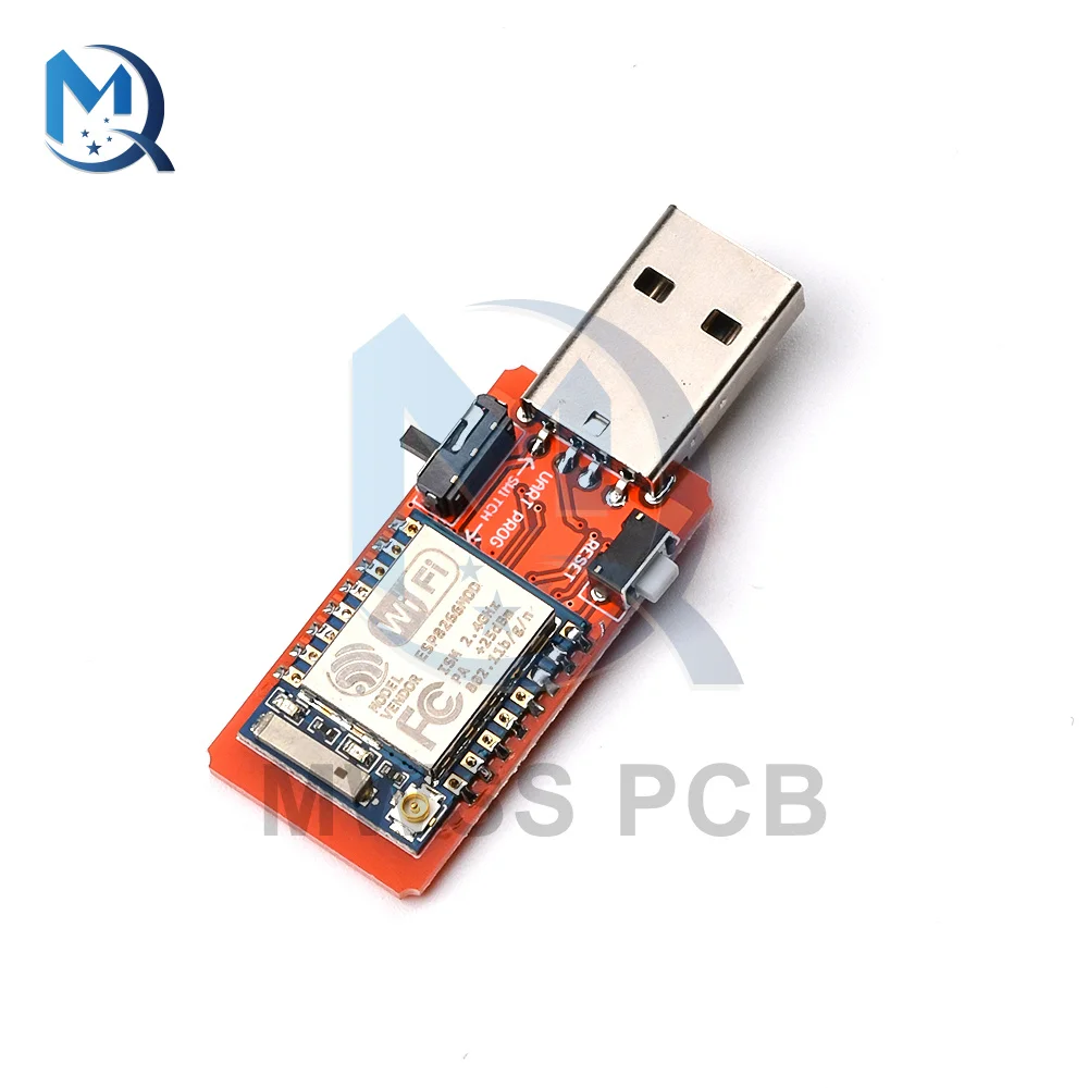 CH340G USB к ESP8266 ESP07 ESP 07 Wi Fi Беспроводной модуля преобразователя макетная плата
