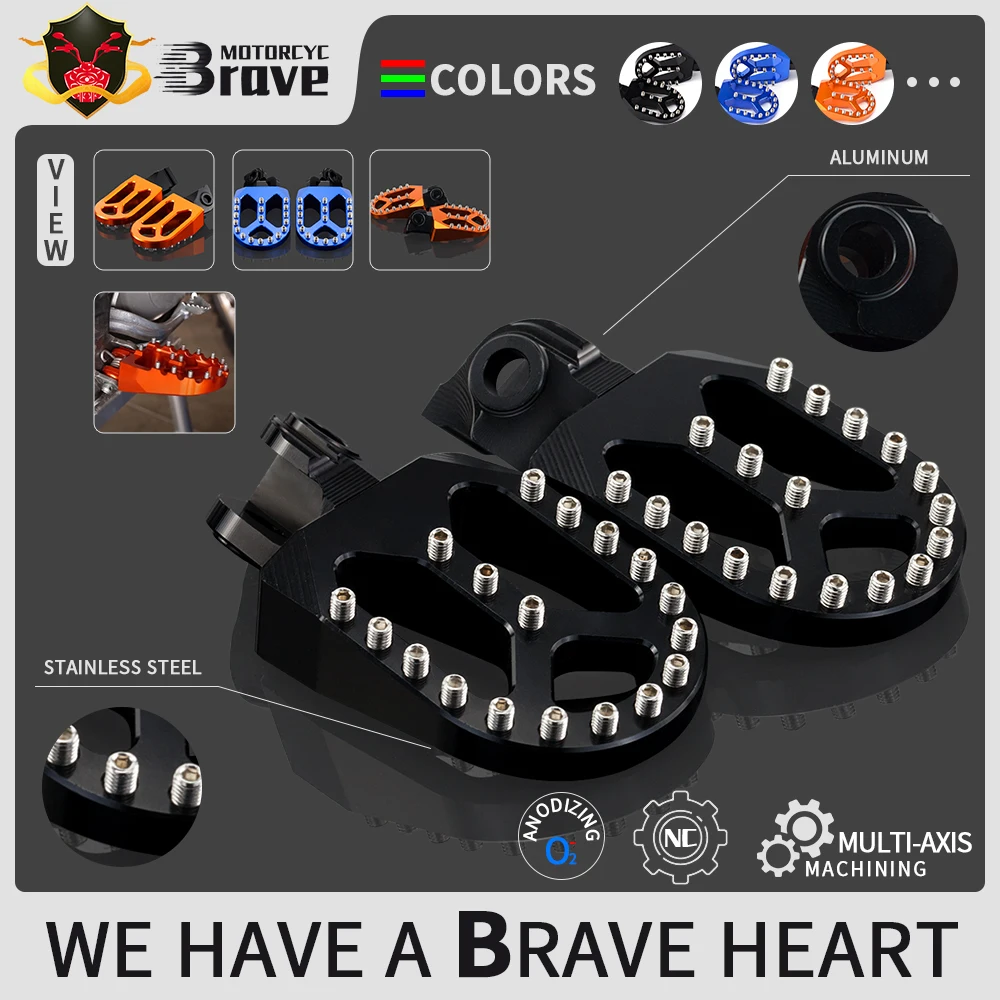 Подставки для ног KTM SX SXF EXC EXCF XC XCF XCW XCFW 65 85 125 150 200 250 300 350 450 530 | Автомобили и