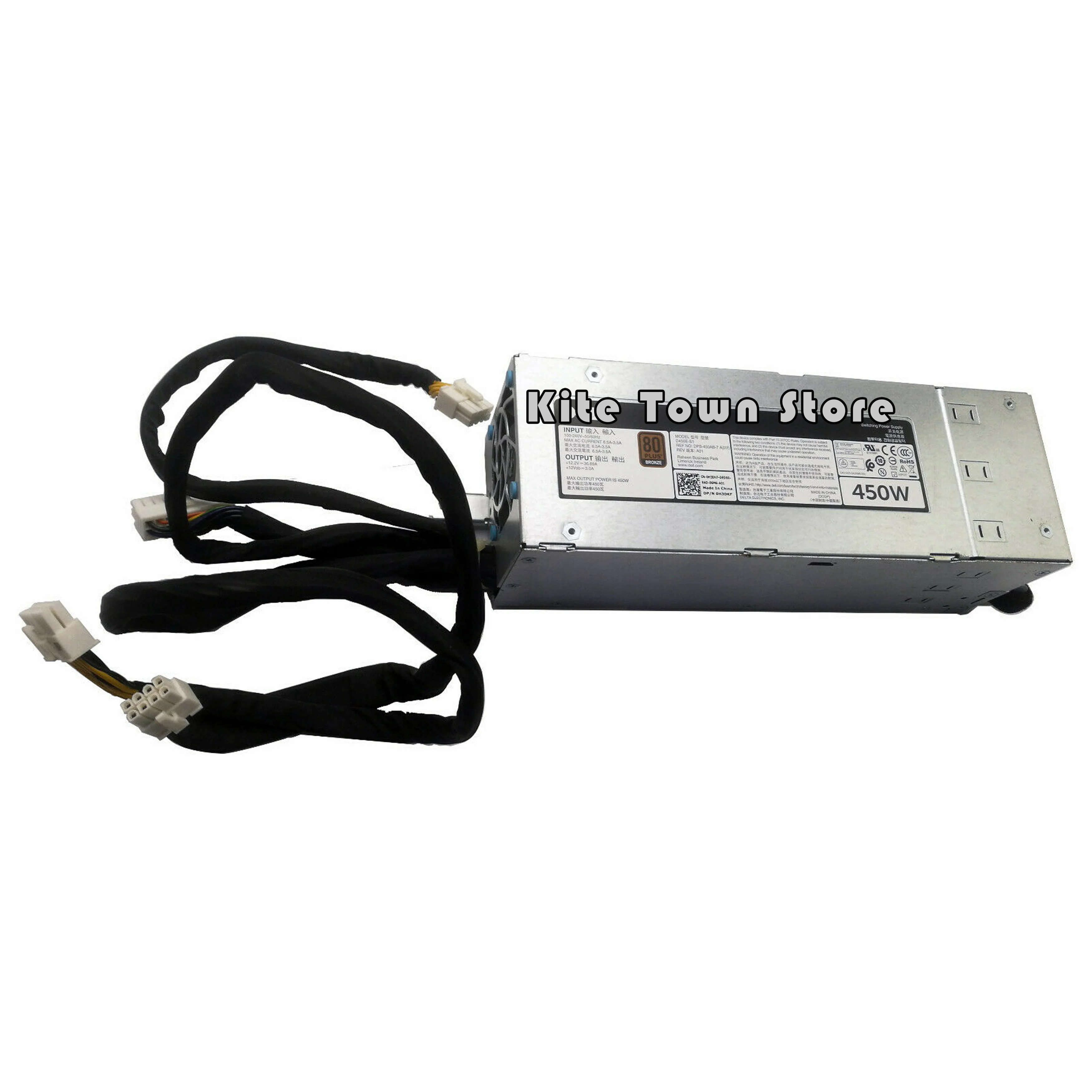 New Server Power Supply Compatible with Dell Poweredge T430 T440 R530 R540 80+ Bronze 450W H3DKF
New Server Power Supply Compatible with Dell Poweredge T430 T440 R530 R540 80+ Bronze 450W H3DKF