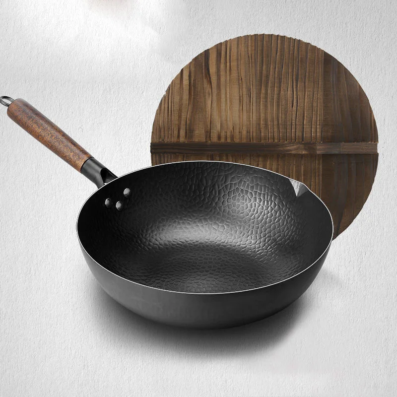 Pan Iron Pot 30cm32cm Hand Forged Iron Wok Non-stick Pan Uncoated Wok Gas Cooker Home Kitchen Pots Non Stick Pan Wok Pan Pans
Pan Iron Pot 30cm32cm Hand Forged Iron Wok Non-stick Pan Uncoated Wok Gas Cooker Home Kitchen Pots Non Stick Pan Wok Pan Pans
