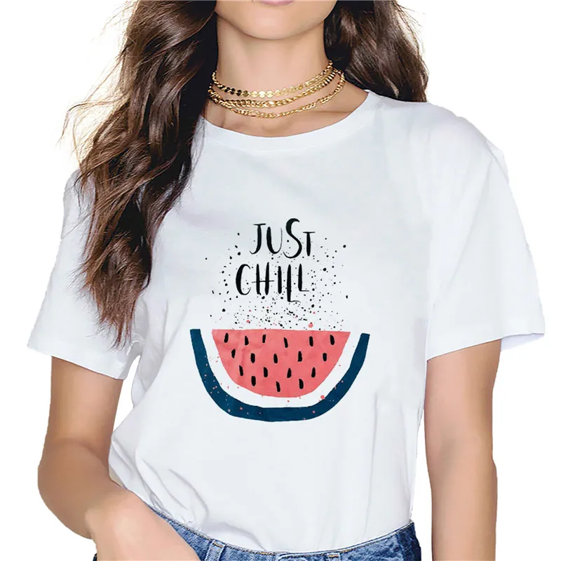 2021 Hot Summer Women's T-shirt Cartoon Fruit Cute Graphic Tees Vouge Shirts Short Sleeve O-neck Casual Harajuku Tops Tees
2021 Hot Summer Women's T-shirt Cartoon Fruit Cute Graphic Tees Vouge Shirts Short Sleeve O-neck Casual Harajuku Tops Tees
