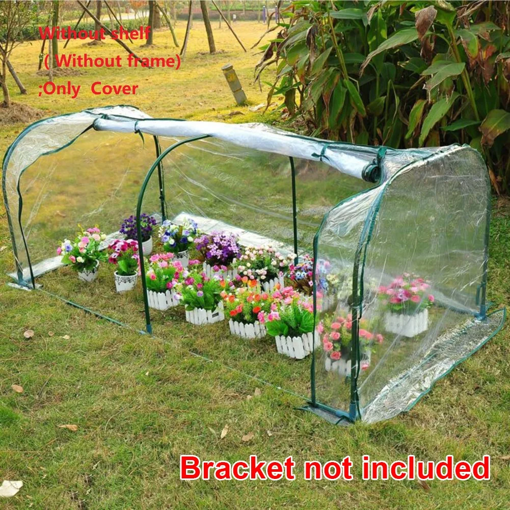 128X60X58CM Greenhouse Cover Transparent PVC Tunnel Greenhouse Plant Grow House Waterproof Protect (Bracket not included)
128X60X58CM Greenhouse Cover Transparent PVC Tunnel Greenhouse Plant Grow House Waterproof Protect (Bracket not included)
