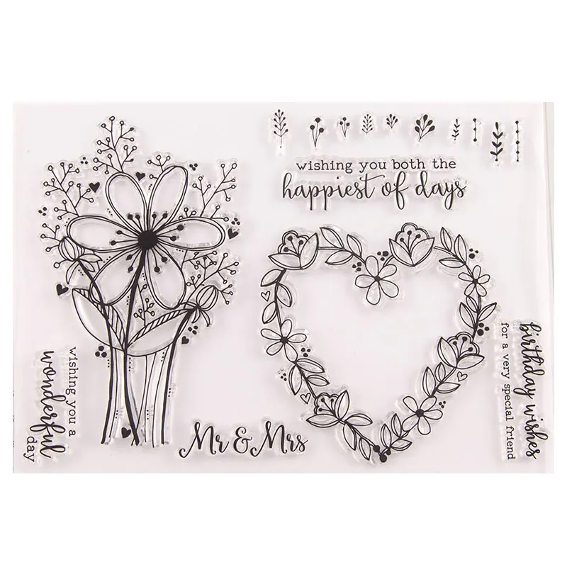 Silicone Clear Stamps CUTTING DIES For Scrapbooking Flowers STENSICLS DIY PAPER Album Cards MAKING Transparent RUBBER Stamp
Silicone Clear Stamps CUTTING DIES For Scrapbooking Flowers STENSICLS DIY PAPER Album Cards MAKING Transparent RUBBER Stamp