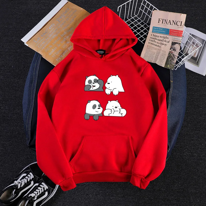 Autumn new original fashion brand panda print hoodie Sweatshirt hooded long-sleeved pullover couple loose top
Autumn new original fashion brand panda print hoodie Sweatshirt hooded long-sleeved pullover couple loose top