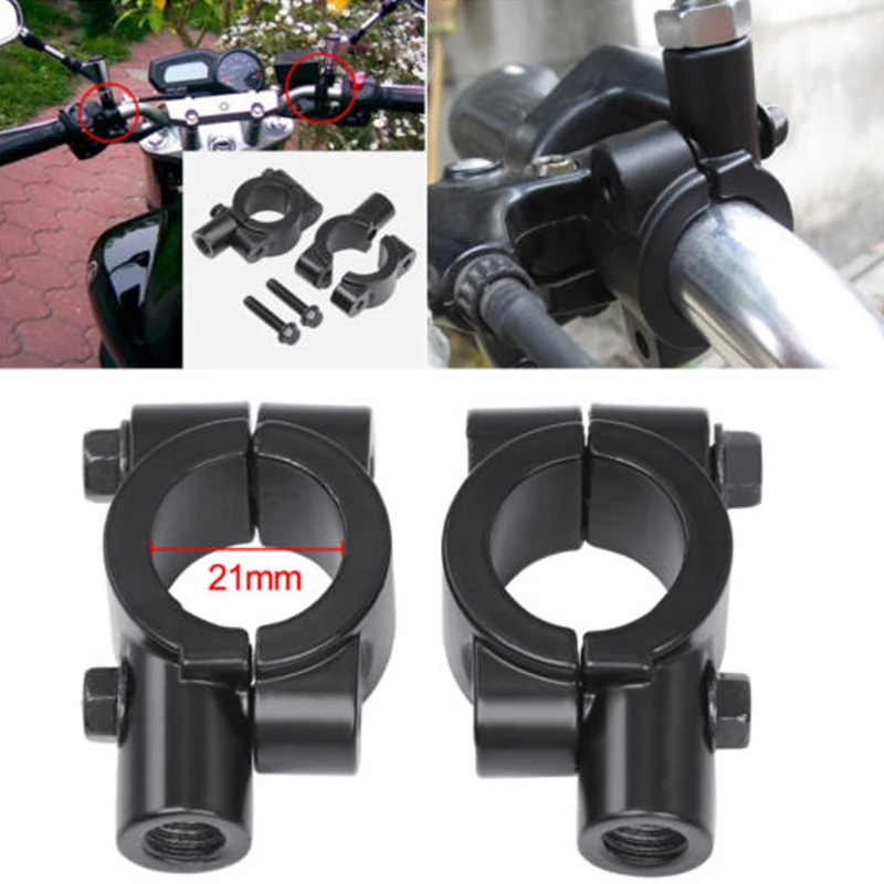 7/8 "мотоцикл рукоятка зеркало держатель Руль Зажим для Suzuki Honda Kawasaki BMW Yamaha