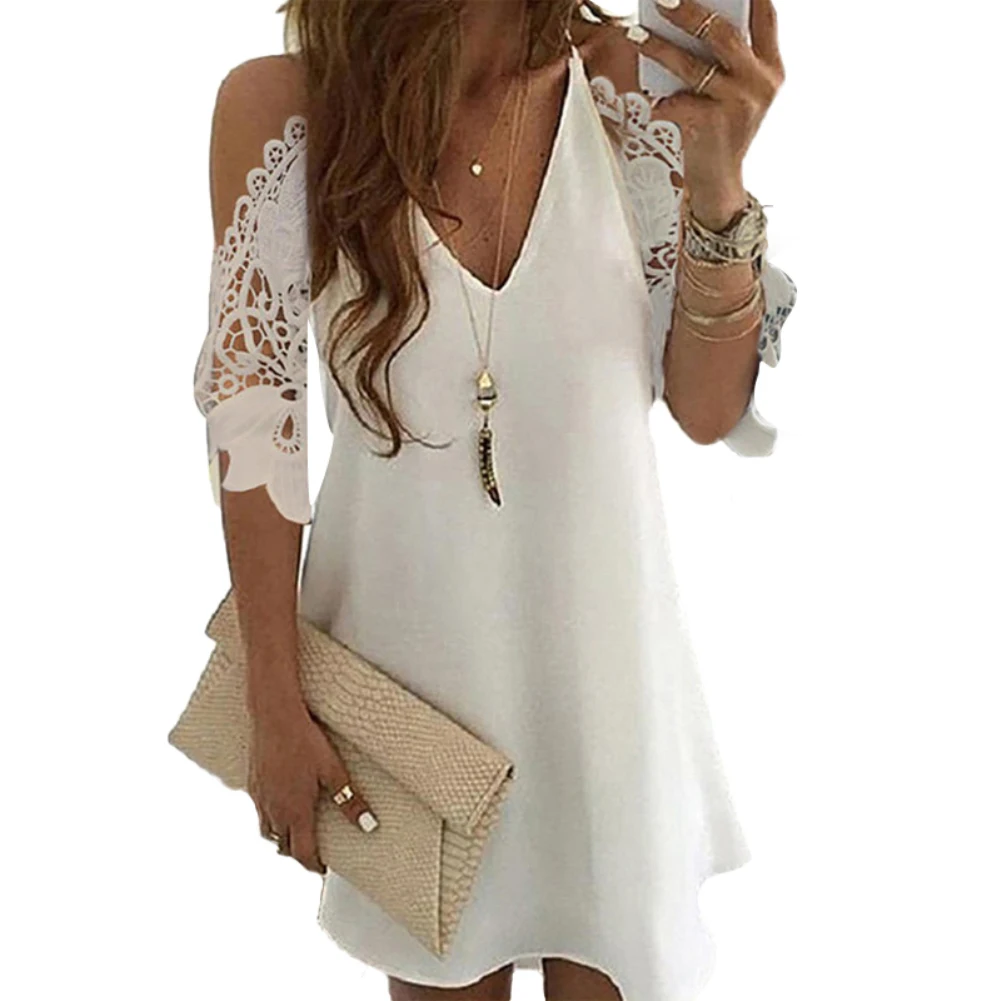 LookMeWomen Sexy V Neck Pineapple Floral Print Cold Shoulder Lace A Line Beach Dress A Line Mini Dress Wrap Sundress Robe
LookMeWomen Sexy V Neck Pineapple Floral Print Cold Shoulder Lace A Line Beach Dress A Line Mini Dress Wrap Sundress Robe