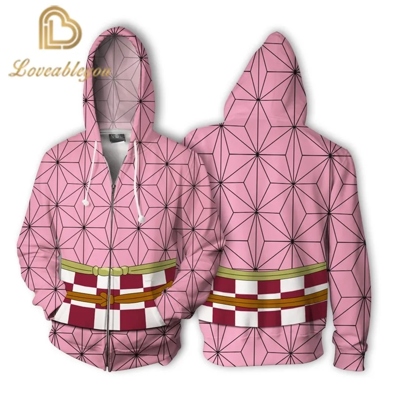 Demon Slayer 3d Print Long Sleeve Women and Men Cosplay Hoodie Costume Anime Jacket Coat for Autumn Winter Tops
Demon Slayer 3d Print Long Sleeve Women and Men Cosplay Hoodie Costume Anime Jacket Coat for Autumn Winter Tops