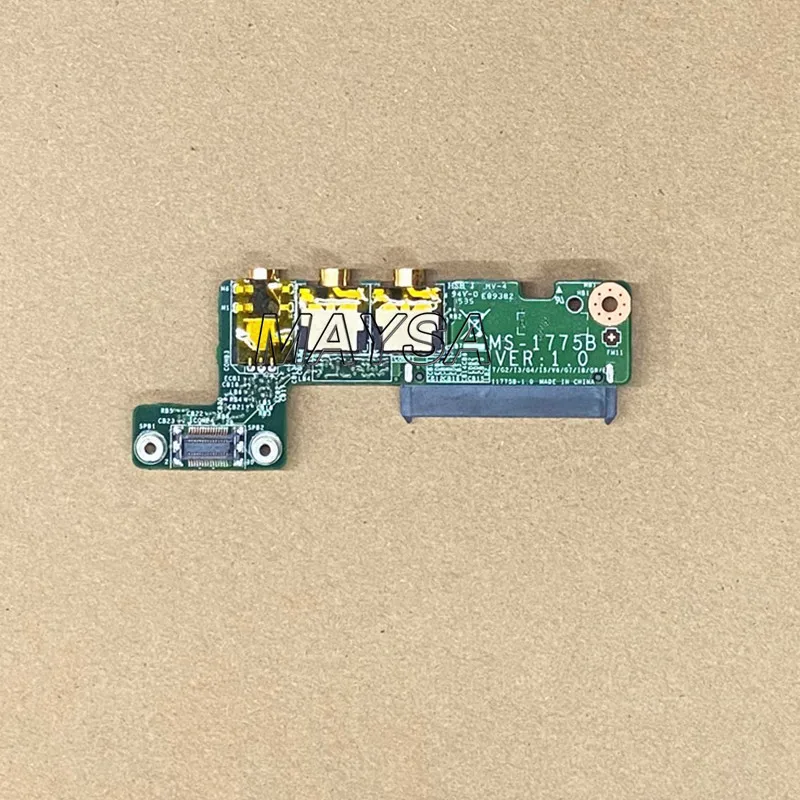 MS-1775B FOR MSI GS70 GS72 Audio HDD board Tested and working
MS-1775B FOR MSI GS70 GS72 Audio HDD board Tested and working