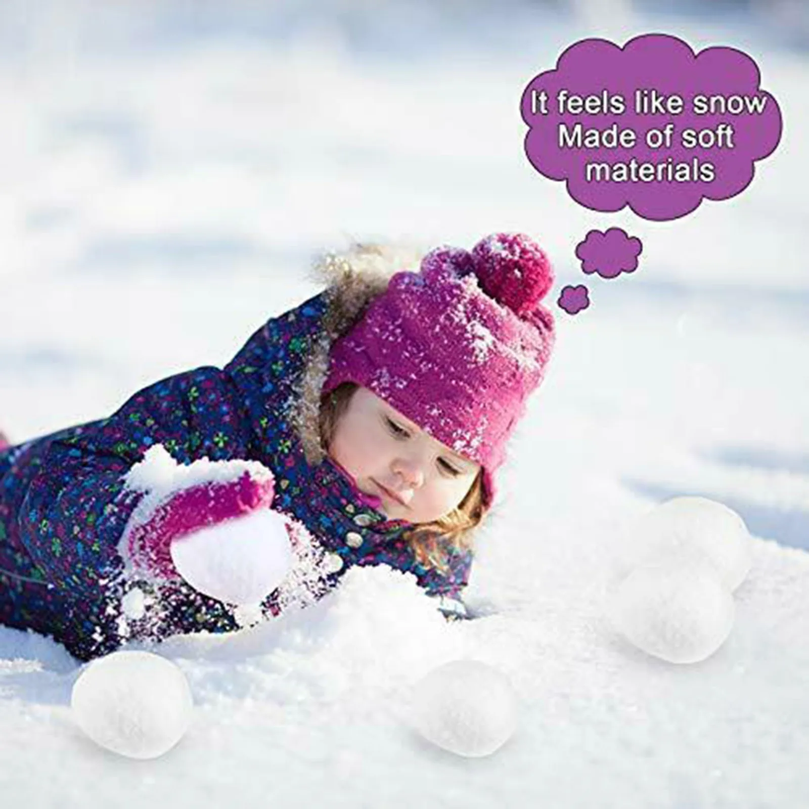 New 7cm Snowball Indoor Snowball Fight And Cloth Ball Children Team Festival Gift Funny Parent-child Interactive Toys
New 7cm Snowball Indoor Snowball Fight And Cloth Ball Children Team Festival Gift Funny Parent-child Interactive Toys